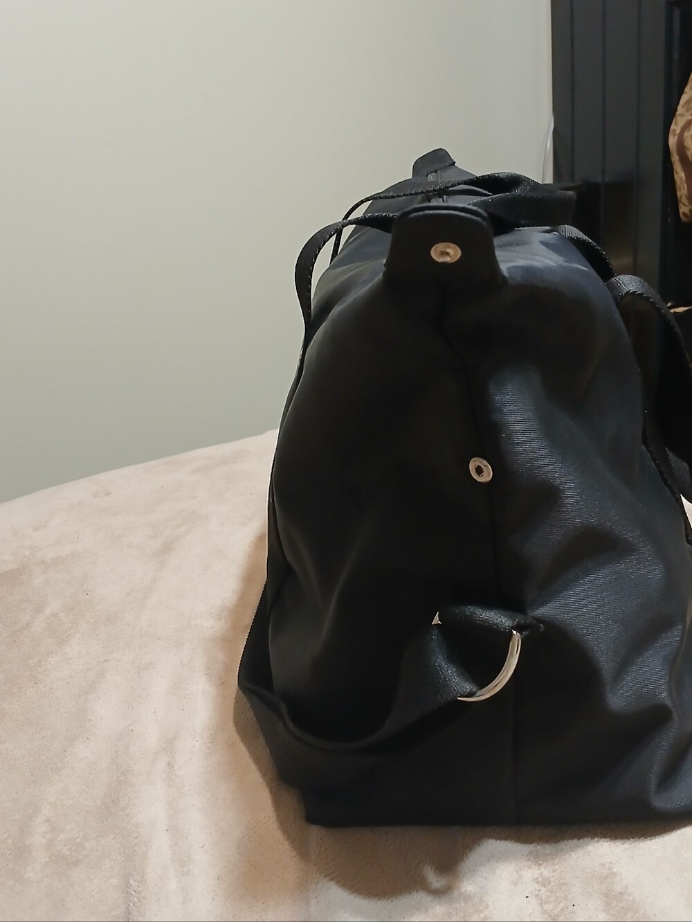 Coach Black Nylon TRAVEL/Weekender/Gyn Bag - Picture 2 of 6